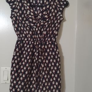 Bebop‎ girls bird dress 10/12 waist tie